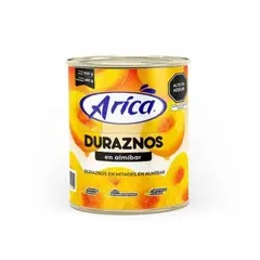 ARICA - Duraznos en Almíbar Lata 820 g
