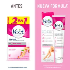 VEET - Crema Depilatoria Corporal Piel Sensible Envase 200 g
