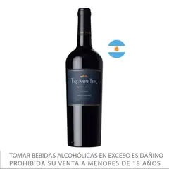 TRUMPETER - Vino Tinto Malbec Botella 750 mL