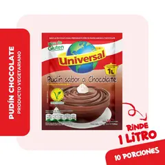 UNIVERSAL - Pudín Sabor Chocolate Bolsa 100 g