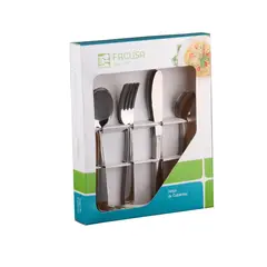 FACUSA - Set de Cubiertos Mesa Mod12 x 16 piezas