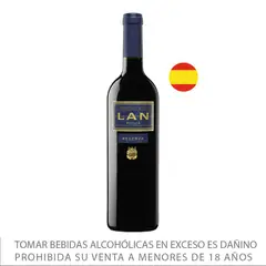 LAN - Vino Tinto Reserva 13.5° Botella 750 mL