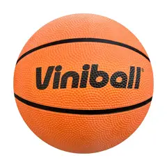 VINIBALL - Pelota de Básquet Goma Nro 7 Naranja