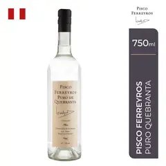 FERREYROS - Pisco Quebranta Botella 750 mL