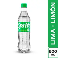 SPRITE - Gaseosa Sin Azúcar Botella 500 mL