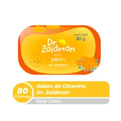 DR ZAIDMAN - Jabón de Glicerina para Bebé Dr. Zaidman Empaque 80 g