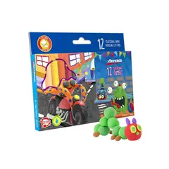 ARTESCO - Plastilina Jumbo Empaque 12 Und