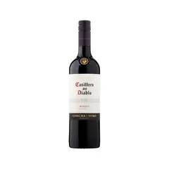 CASILLERO DEL DIABLO - Vino Tinto Merlot Botella 750 mL