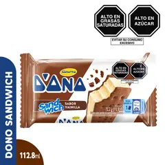 DONOFRIO - Sándwich Vainilla Empaque 112.8 g