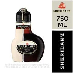 SHERIDANS - Licor Coffee Botella 750 mL