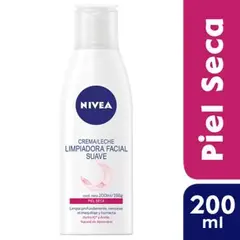NIVEA - Limpiadora Facial Suave Piel Seca Envase 200 mL