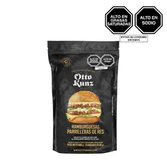 OTTO KUNZ - Hamburguesa Premium de Res Empaque 680 g