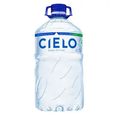 CIELO - Agua Mineral sin gas Bidón Descartable 7 L