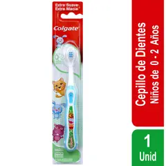 COLGATE - Cepillo Dental Kids 0 a 2 Años Extra Suave Empaque 1 Und