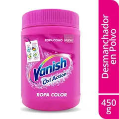 VANISH - Quitamanchas en Polvo Ropa Color Envase 450 g