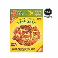 SAM WONG - Aderezo Especial Parrillero Caja 400 g