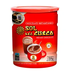 SOL DEL CUSCO - Chocolate Instantáneo Lata 324 g