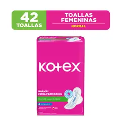 KOTEX - Toalla Higiénica Normal Empaque 42 und