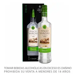 VARGAS - Pisco Italia Reserva Privada Botella 750 mL