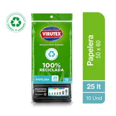 undefined - Bolsa de Basura Virutex 25 L Empaque 10 Und