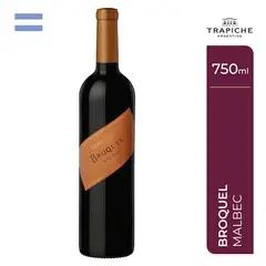 TRAPICHE - Vino Tinto Broquel Malbec Botella 750 mL