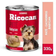 RICOCAN - Comida Húmeda para Perros Cachorros Babycan 330 g