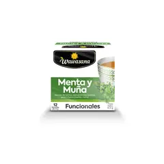 WAWASANA - Infusión de Menta Andina 12 Filtrantes