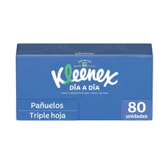 KLEENEX - Pañuelos Faciales Super Caja 80 Und