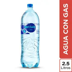 SAN LUIS - Agua Con Gas Botella 2.5 L