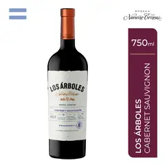 NAVARRO CORREAS - Vino Tinto Los Árboles Sauvignon 12.5° Botella 750 mL