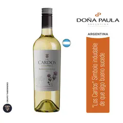 DOÑA PAULA - Vino Tinto Los Cardos Sauvignon Blanc Botella 750 mL