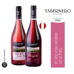 TABERNERO - Pack Vino Borgoña + Rosé Botellas 750 mL