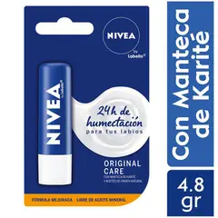 NIVEA - Bálsamo Labial Essential Envase 4.7 g