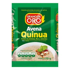 GRANO DE ORO - Avena Quinua Bolsa 170 g
