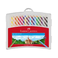 FABER CASTELL - Estuche Lápices Color x24 Piezas