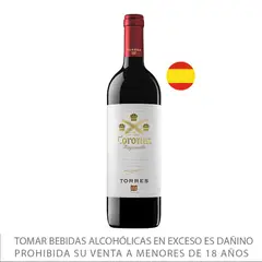 TORRES - Vino Tinto Coronas Tempranillo Botella 750 mL