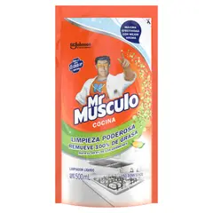 MR MUSCULO - Limpiador Antigrasa Cocina Doypack 500 mL