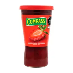 COMPASS - Mermelada Sabor Fresa Envase 320 g