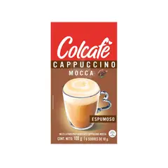 COLCAFE - Capuccino Instantáneo Colcafé Mocca Caja 108 g