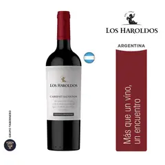 LOS HAROLDOS - Vino Tinto Cabernet Sauvignon Botella 750 mL