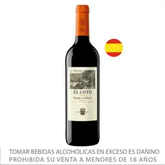 EL COTO - Vino Tinto Crianza Botella 750 mL