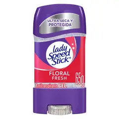 LADY SPEED STICK - Antitranspirante en Gel Floral Fresh Envase 65 g