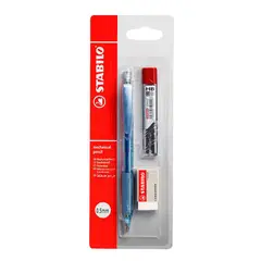 STABILO - Portaminas + Repuesto + Borrador