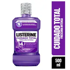 LISTERINE - Enjuague Bucal Cuidado Total Botella 500 mL