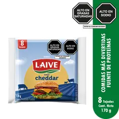 LAIVE - Queso Fundido en Tajadas Empaque 8 Und