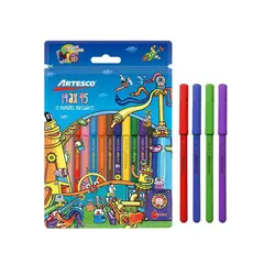 ARTESCO - Plumones Delgados Max 45 Empaque 12 Und