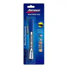 ARTESCO - Plumón Indeleble Multimax A123 Color Azul
