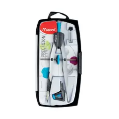 MAPED - Compás Precision System Estuche Con Portamina