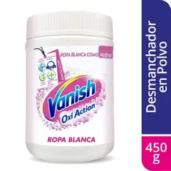 VANISH - Quitamanchas en Polvo Ropa Blanca Envase 450 g
