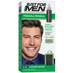 JFM - Kit Tinte Capilar Just For Men Tono H 45 Castaño Oscuro